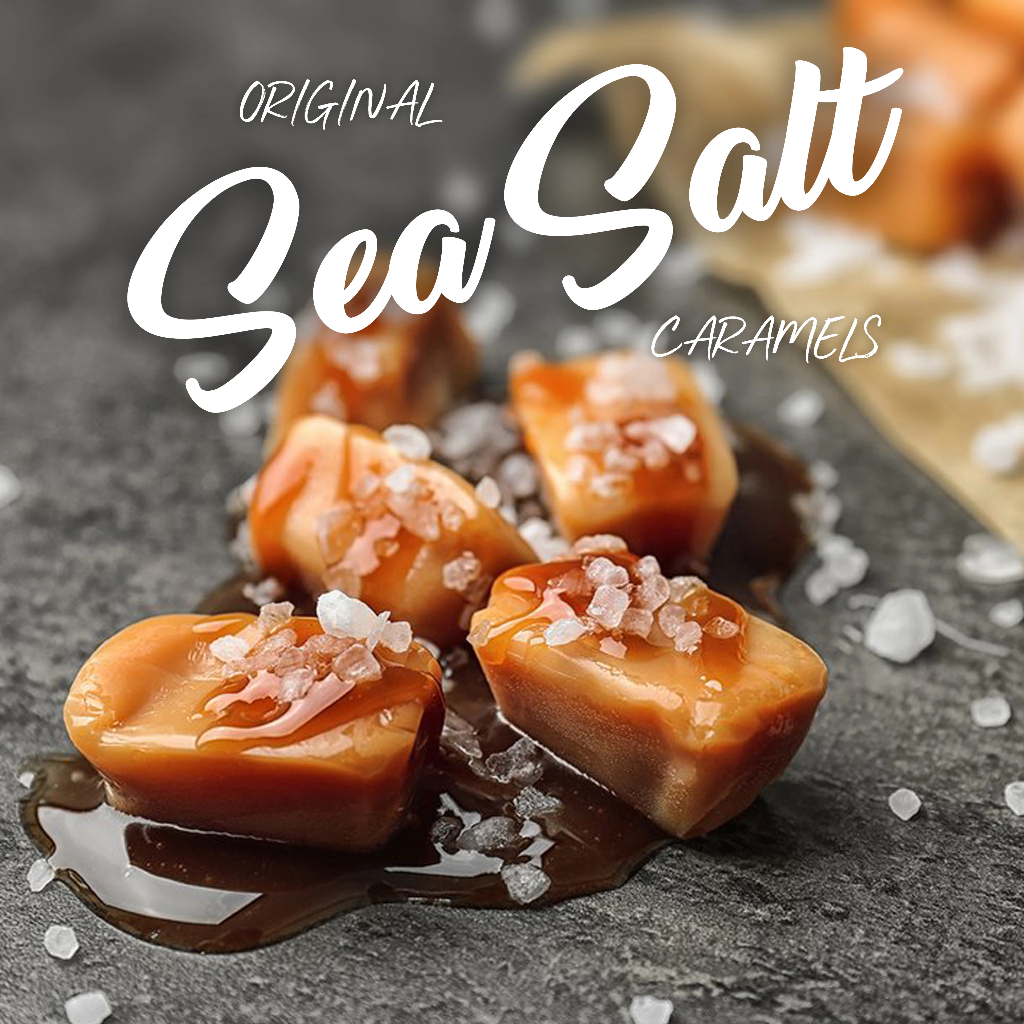 All-Natural Gourmet Sea Salt Caramels